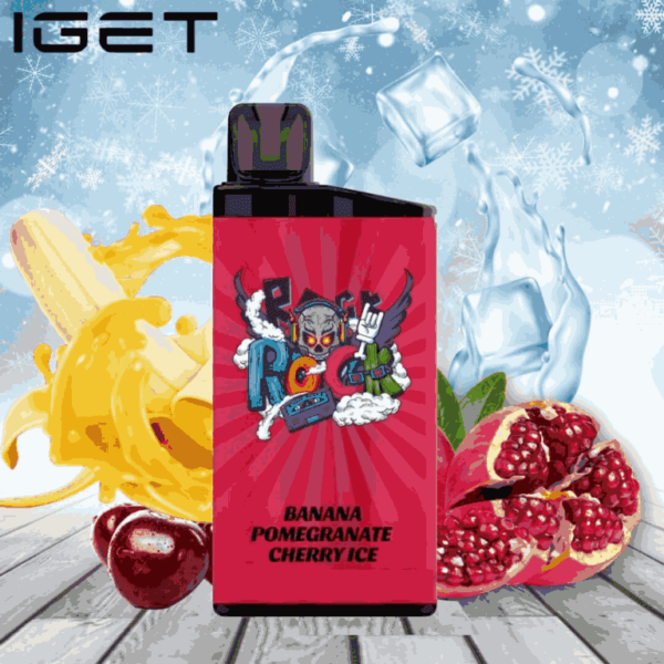 IGET 3500 Banana Pomegranate Cherry Ice